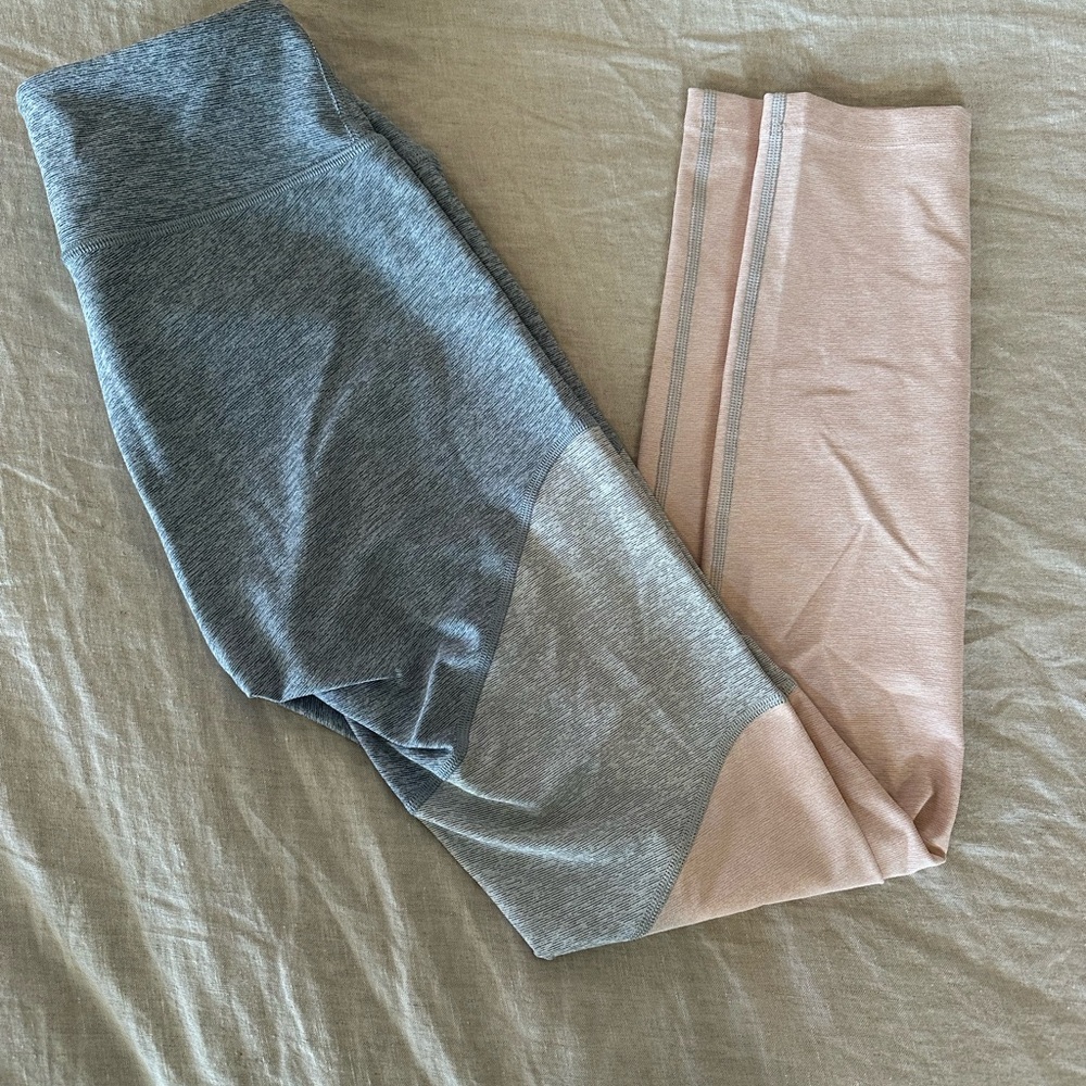 Outdoor voices color block leggings